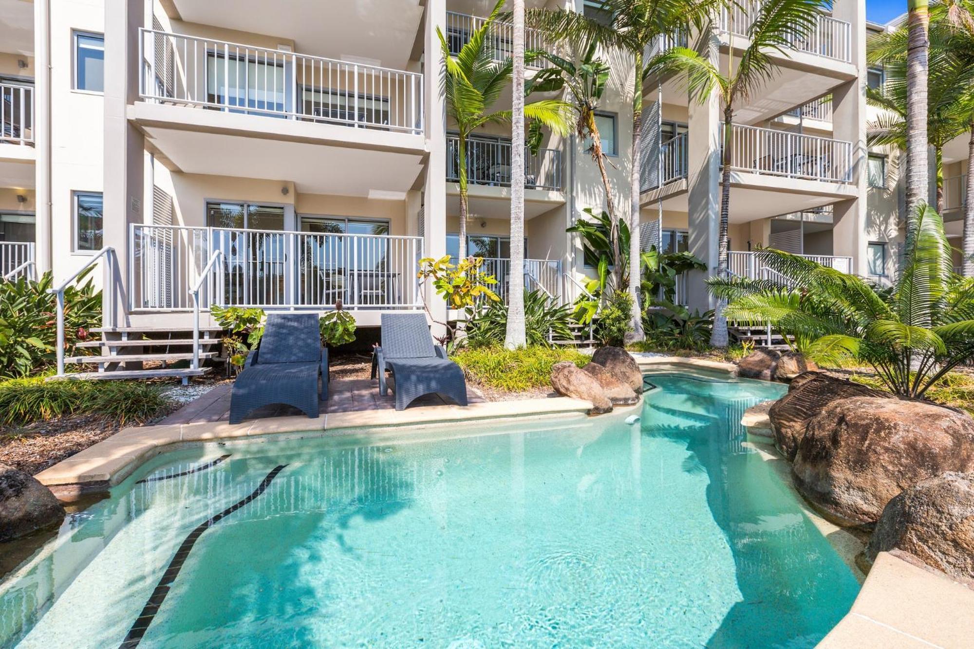 Resort Rooms At Bells Boulevard Kingscliff Esterno foto